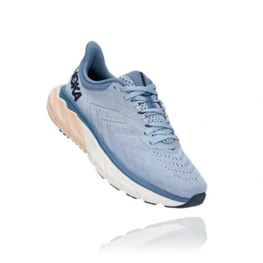 • Hoka • Women’s Arahi 5 Road Running Shoes Blue Fog/Provincial Blue 9.5 B - Picture 1 of 6